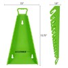 Reverse Wrench Organizer with Handle - Green