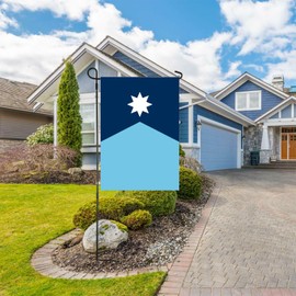 New Minnesota State Garden Flag 12x18 Double Sided Outdoor-Small Minnesota Flag Heavy Duty Vivid Color Yard Flag Lawn Decoration Gift Outdoor Indoor House Decor