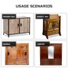 Yardwe, antique cabinet door lock, decorative furniture lock with key