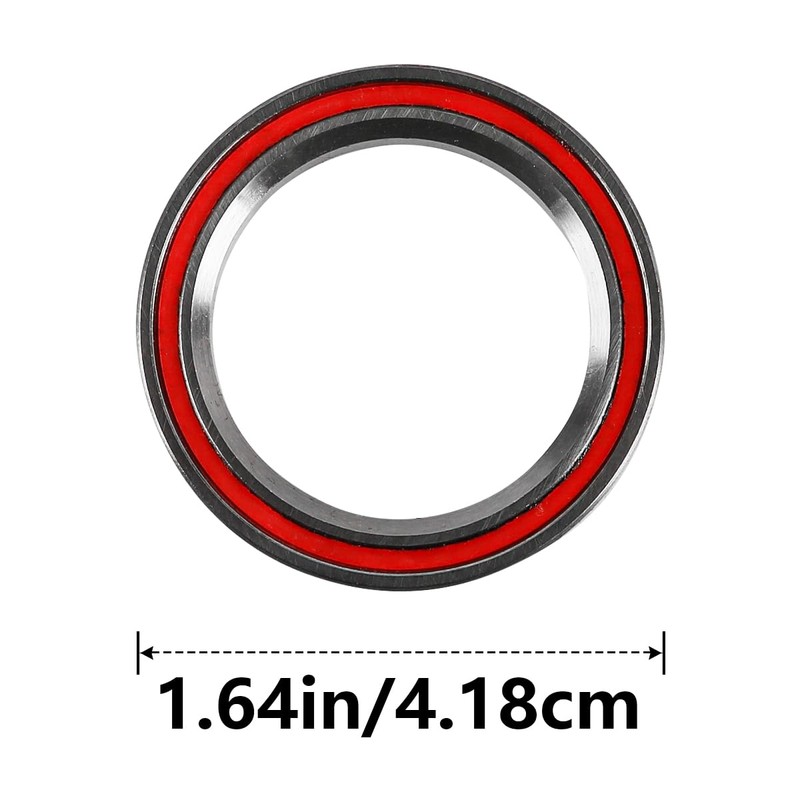 Laroal 2pcs 41.8mm Heavy Duty Bicycle Headset Bicycle Headset Bearings