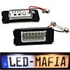 LED number plate lighting modules, E-mark, plug & play, xenon