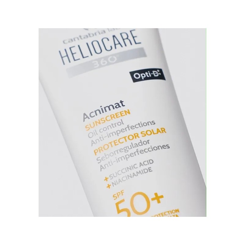 Heliocare 360 Acnimat Crema Invisible Fps 50ml Acné