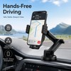 Adjustable Car Phone Mount with Suction Cup – Extendable Dashboard