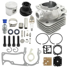 Vkinman 503939372 52mm Cylinder Piston Gaskets Kit, Replacement for Husqvarna 362 365 371 372 372XP 375K Chainsaw, Replaces 503 93 93 72
