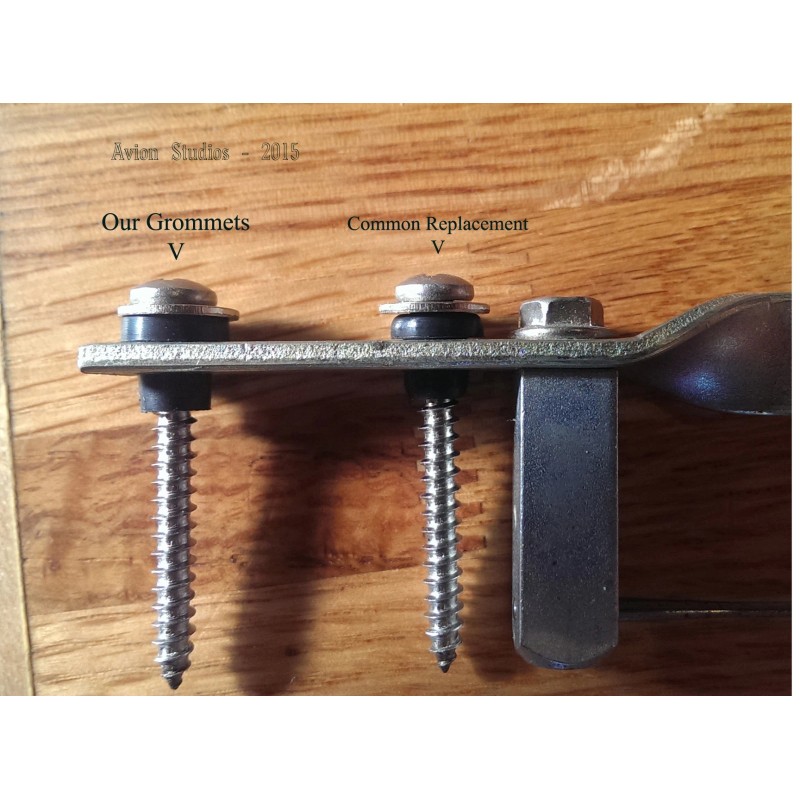 Avion Studios Rubber Tone Bar Grommets - Fender Rhodes -