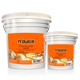 N’Dulce Dulce de Leche Bakeable | Heat Resistant Caramel Milk, Combine It with Coffee, Desserts, Cookies, Pastry and Cakes| Caramel Extract - 11lbs