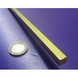 Basic 360 Brass Square  Bar 5/16" Thick x 5/16" Wide x 72.0" Length
