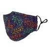 Washable Reusable 3 Layers Cotton Cloth - Rainbow Trout, One