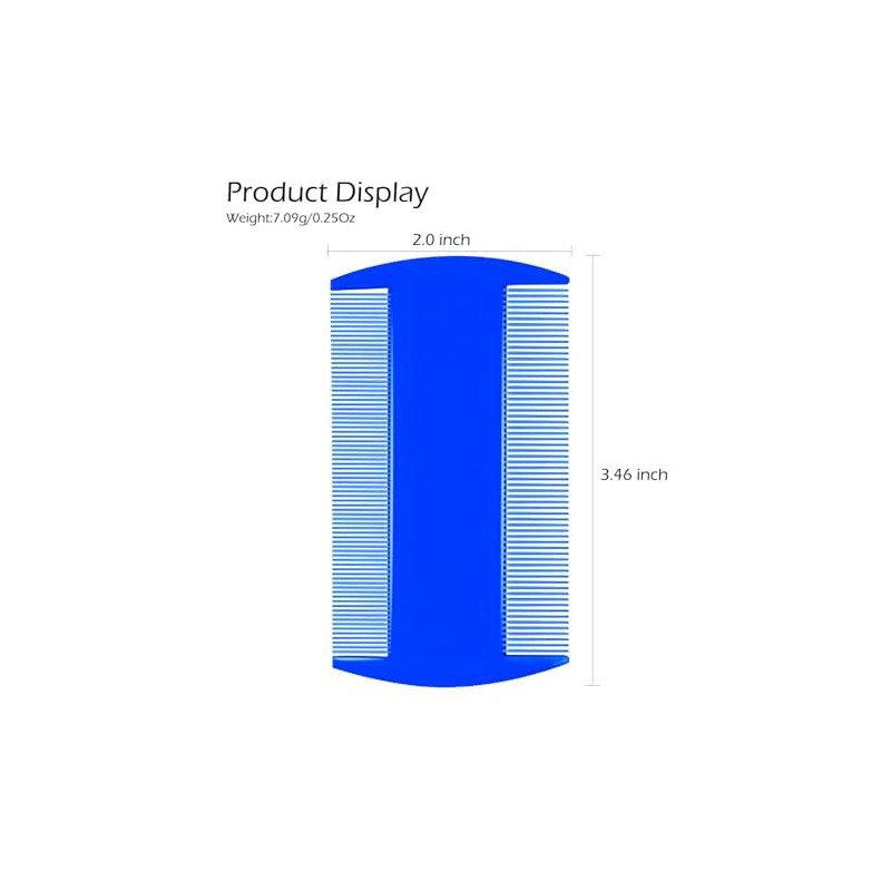 Yumflan Hair Combs Double Sided Hair Combs, Fine Tooth Grooming