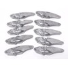 wLure Fishing Lures Metal Blank Unpainted Blade Lipless Jigging 10