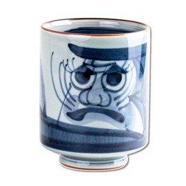 Yunomi Yunomi Rice Bowl, Extra Large, Large Size, Arita Ware, Hasamiyaki, Daruma