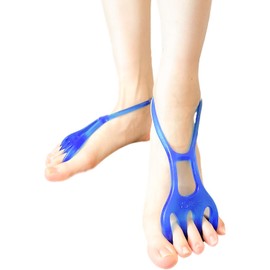 PIRICA Mode Toe Training Tube Ring, Toe Training Tube, Toe Training, Toe Opening, Toe Spreading Spread, Training Tube, Ankle, Stretch, Bath, Instruction Manual Included (Blue)