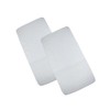 Cuddles Collection Crib Fitted Sheets (White, Pack of 2)