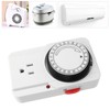 Mechanical Outlet Timer 24 Hours Cycle 3 Prong 2 Modes