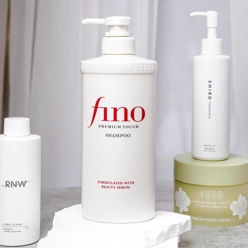 Fino Repair Shampoo 550ml - Gentle Haircare Cleansing for Hair