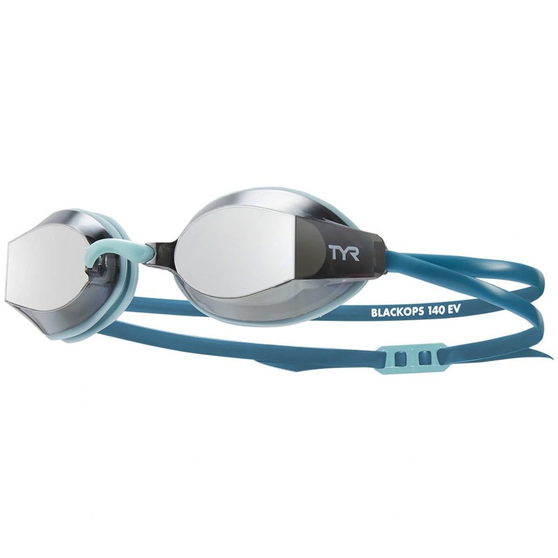TYR Adults Black Ops 140 EV Mirrored Racing Goggles -