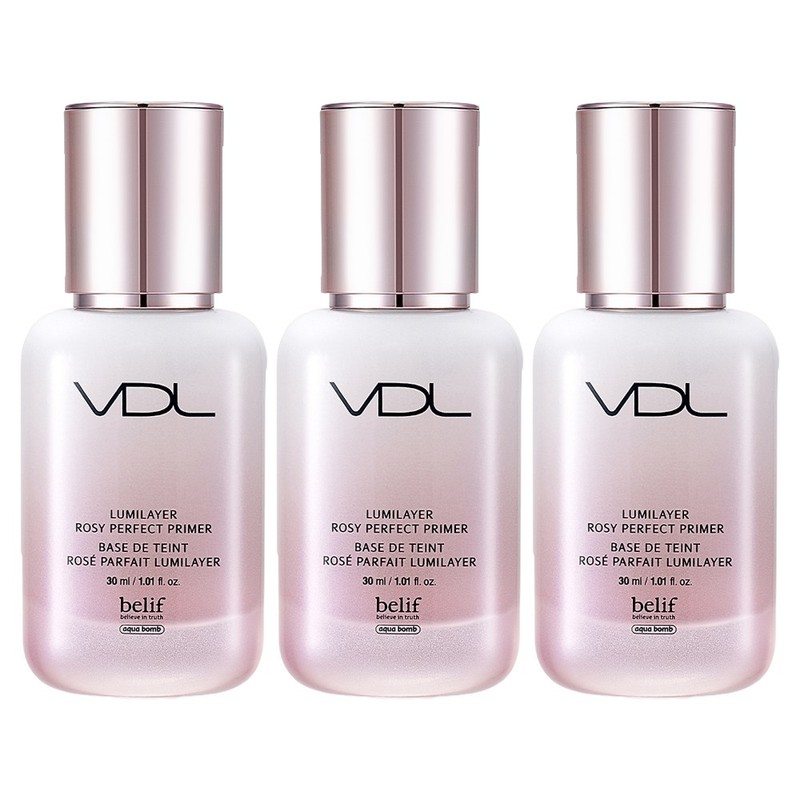 Partner_Reference VDL Lumilayer Rosy Perfect Primer 30ml 3pcs / 브이디엘