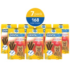 Pedigree DENTASTIX Adult & Puppy Toy/Small Treats for Dogs 5-20lbs.