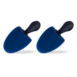 DELFA Samty Shoe Stretcher for Round Shoes - Foam Shoe Shaper Shoe Stretcher - for Women Size 37-41, blue / green