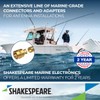 Shakespeare PL-258-CP-G Marine Center Pin Splice Connector , Gold