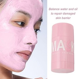 Mscara Facial de Rosa, Mscara Facial de Arcilla para Mejorar la Condicin de la Piel, Reducir los Poros, Eliminar Puntos Negros para Mujeres para la...