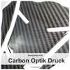 BIKE-label Tank Pad Motorcycle Carbon Black Compatible with Honda X507750VA