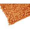 Lashuma Cuddly Rug for Bathroom, Honey Yellow, Washable Shower Mat,
