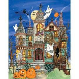 Haunted House Countdown Calendar