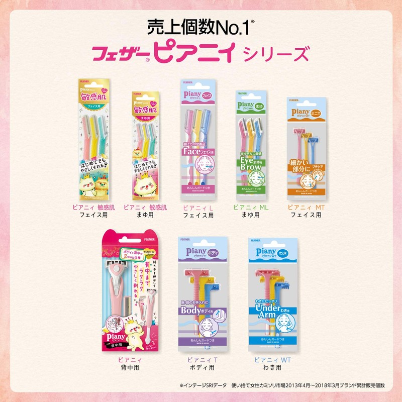 pianixi Face For Sensitive Skin, 3-Pack, X 2 Pack