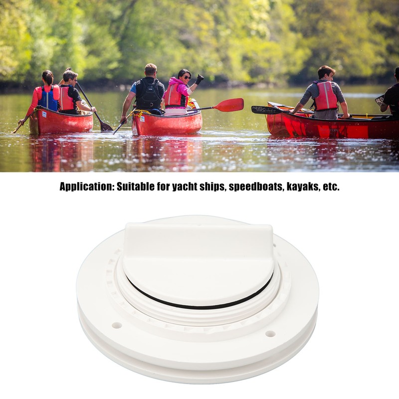 Scupper Valve Plug Efficient ABS Easy Installation Boat Drain Plug