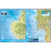 San Diego Surf Map Laminated Surfing Guide Poster by Franko
