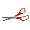 8.25" Soft Grip Scissors with Steel Blades, Super Sharp, Multipurpose