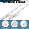 Zonon 2 Pcs 6061 Aluminum Flat Bar 5/8 Thickness x