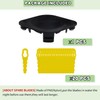 【Quickload】 Bladed Trimmer Head Compatible with Ryobi String Trimmer 18V
