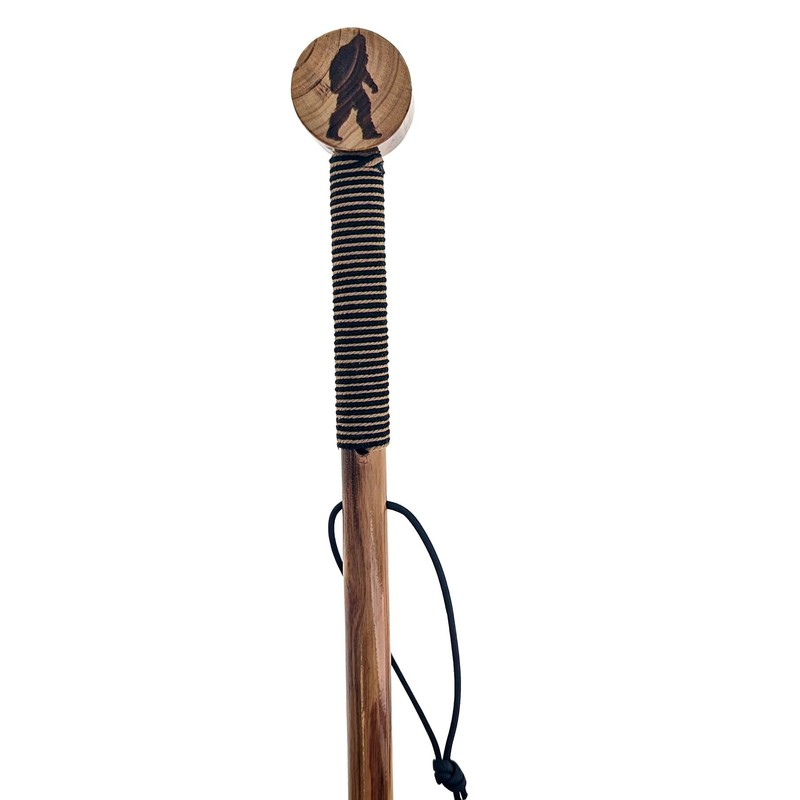 SE 55-Inch Bigfoot Stamped Hard Pine Hiking, Walking, Trekking Stick