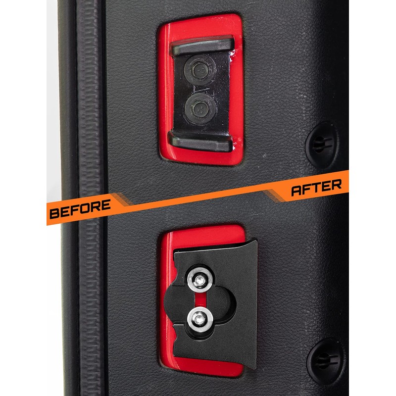Savadicar TL01 Tailgate Limiter, Aluminum Alloy Rear Trunk Door Latch,