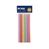 Hogg Reusable Straws - Rainbow (24 Pack), Plastic Straws Reusable,