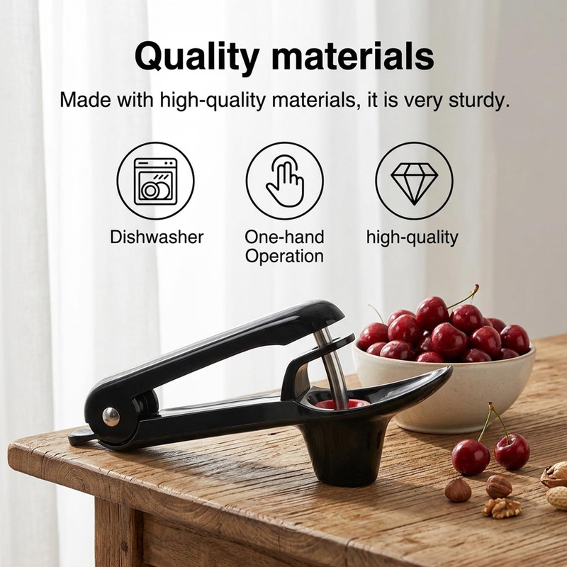 2pcs Cherry Pitter and Olive Pitter Tool, Cherry Stoner Remove