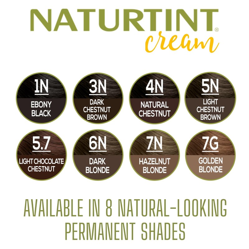 Naturtint Permanent Colour Cream 5N Light Chestnut Brown