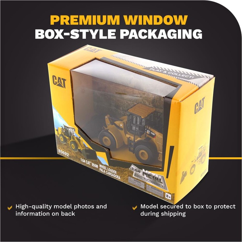 Diecast Masters Cargador de Ruedas Cat 950M 1:64, artículo 85692