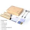 Electric Milk Frother Handheld,Travel Coffee Drink Mixer Batteries Included, 304