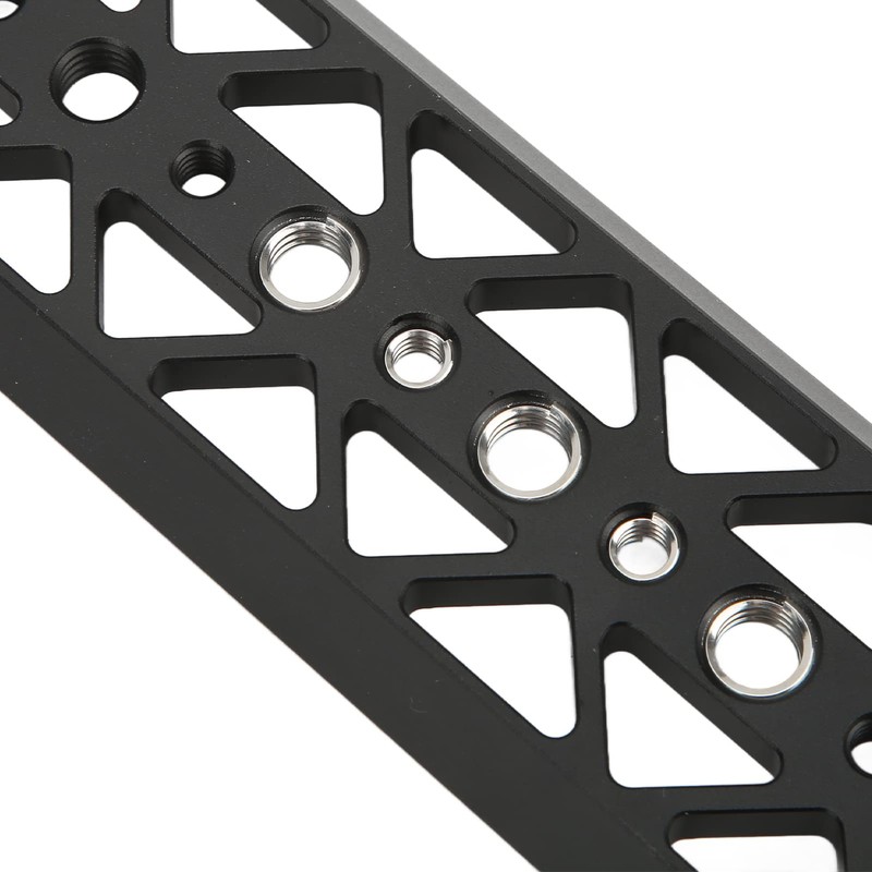 10 Inch Lightweight Dovetail Plate with 3/8 1/4 Inch Screw