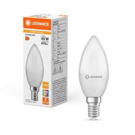 LEDVANCE LED Classic B 40 S 4.9 W 927 Frosted E14, White