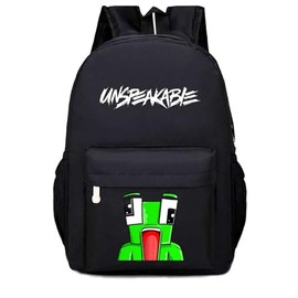 Unspeakable Backpack School Bag, Black