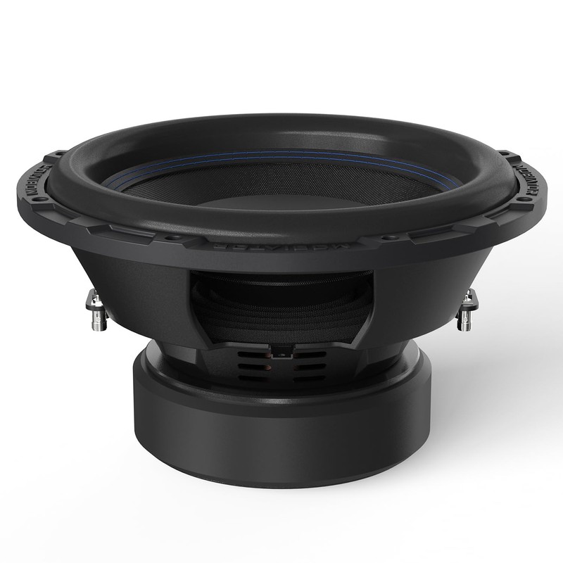 12 2000W Max Power Dual 4 Ohm Car Subwoofer, Easy