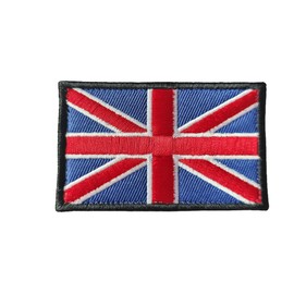 UK British Flag Patch Union Jack Emblem Hook and Loop Funny Meme Morale Tactical Military Embroidered Badge for Army Backpack Vest Bag Molle Gym Helmets Jeans Hats Cool Patches for Clothes and Jackets