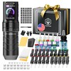 Poseidon Wireless Tattoo Gun Kit 7 Strokes 2300mAh Battery LED