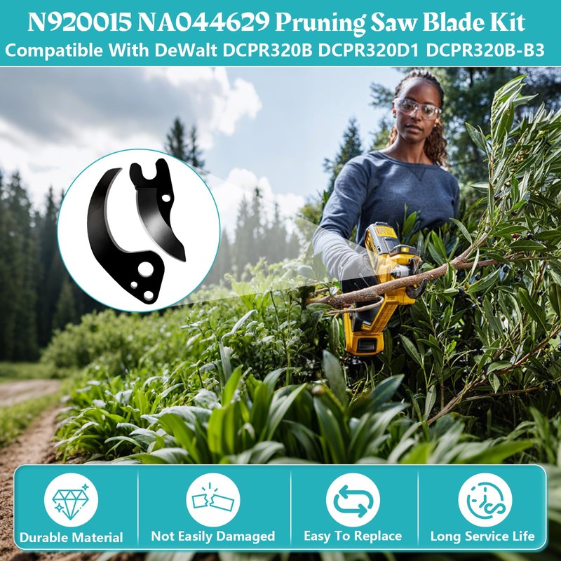 Showingo N920015 NA044629 Pruning Saw Blade Kit Compatible with DeWalt