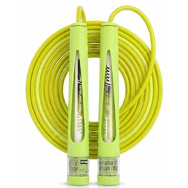 YUEDONG Jump Rope, Adjustable Tangle-Free Jump Rope with Dual Bearings, Easy-to-Learn Two-Section Rope Design, Anti-Slip Handles, Name Tag & Carry Bag