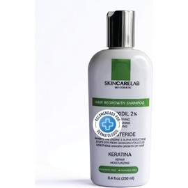 Shampoo Anticaida AntiAlopecia al 2% con DTH Blocker 0.1% + Keratina Sin Parabenos ni Sulfatos